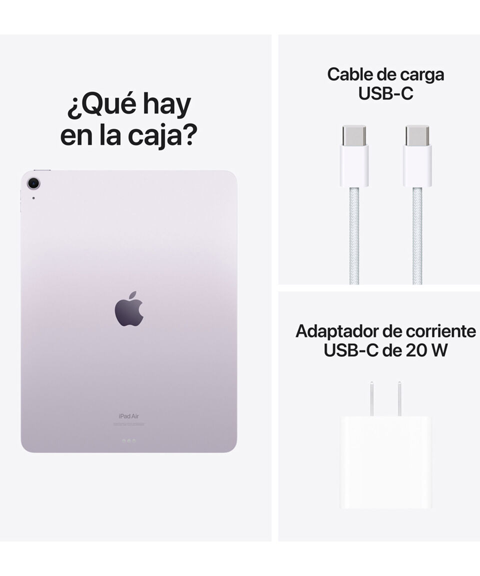 Apple IPad Air 13" Chip M2 RAM 8 GB 256 GB Morado