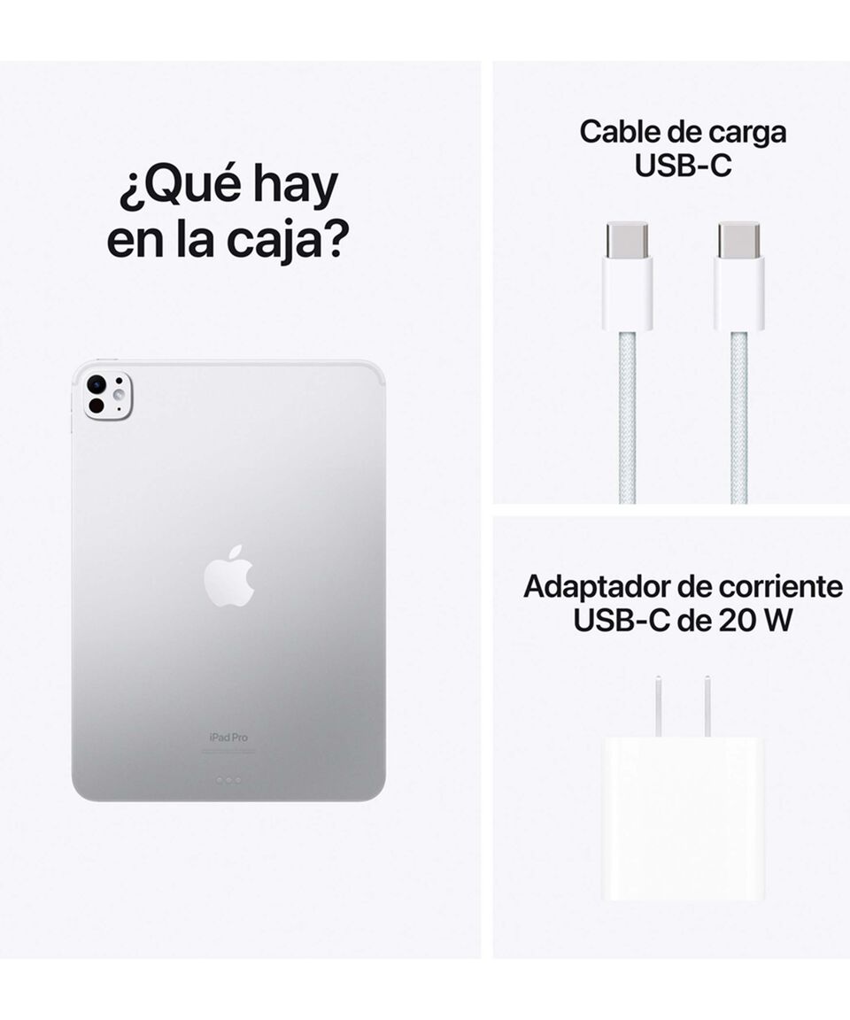 Apple IPad Pro 11" Chip M4 RAM 8 GB 256 GB Plata