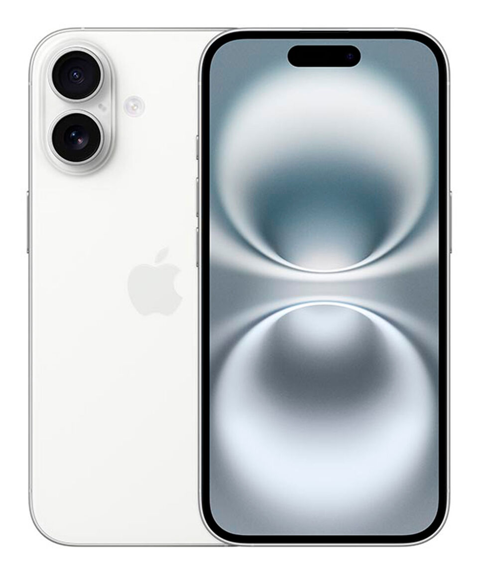 Apple iPhone 16 128 GB Blanco Desbloqueado