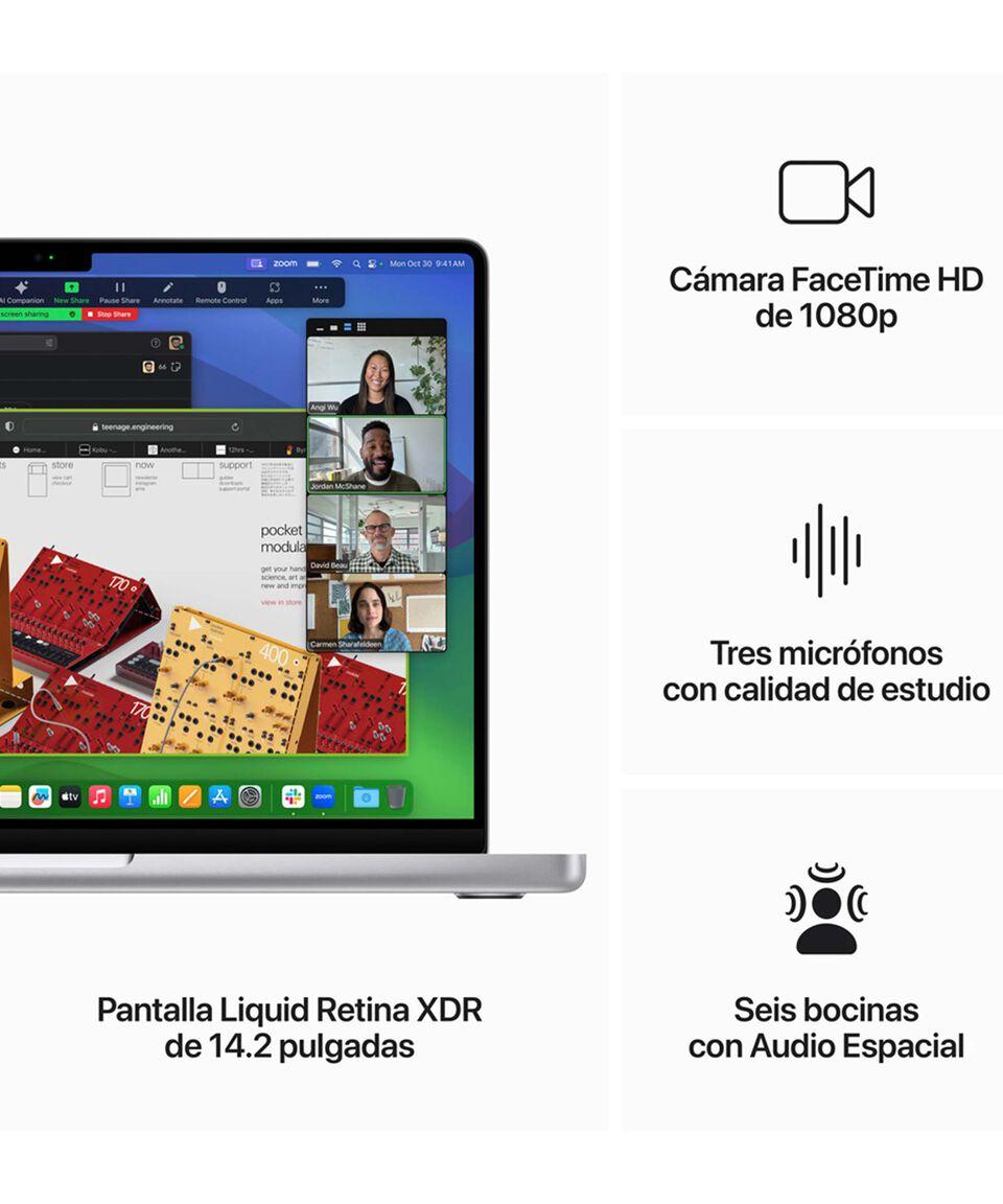 Apple MacBook Pro 14 2" M3 Pro RAM 18GB Plata