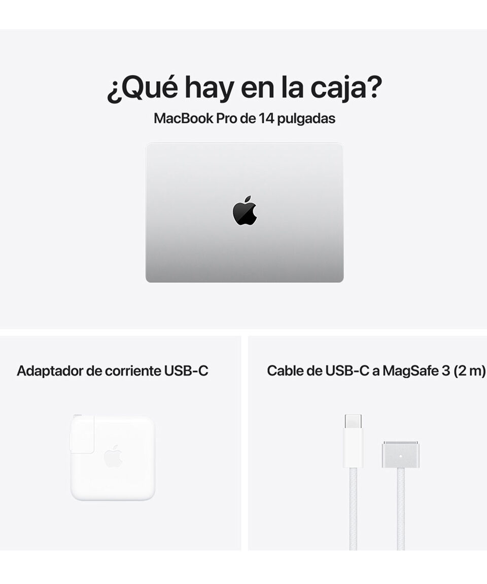 Apple Apple MacBook Pro 14" M4 CPU De 14 Núcleos GPU De 32 Núcleos RAM 36 GB SSD 1 TB