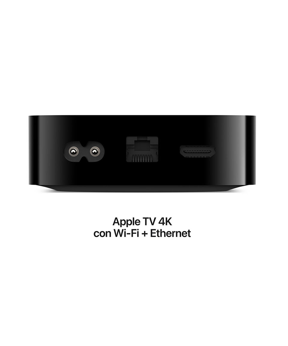Apple Apple TV Tercera Generación 4K 128 GB Wi-Fi + Ethernet Negro