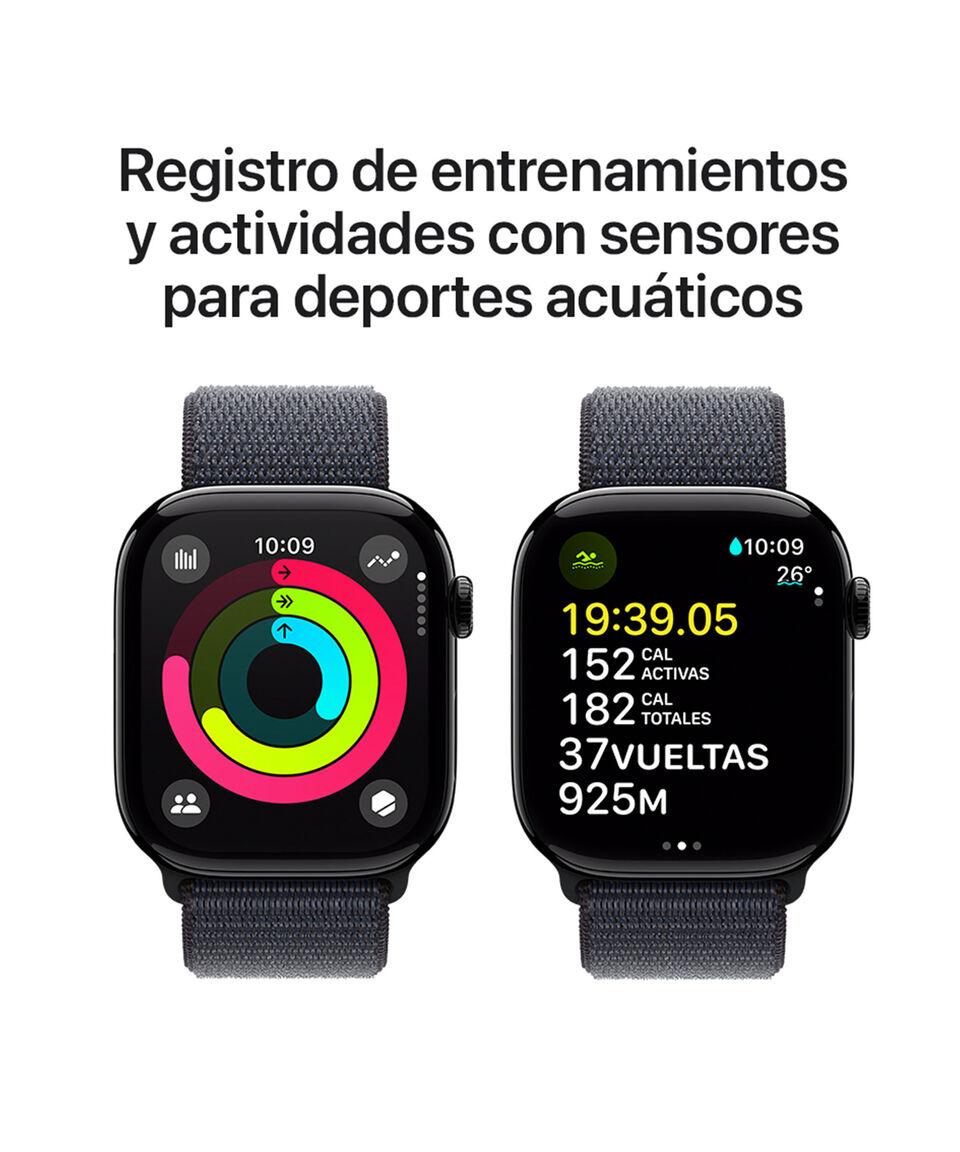 Apple Apple Watch Series 10 GPS Caja De Aluminio Negro Azabache De 46 Mm Correa Loop Deportiva Color Tinta