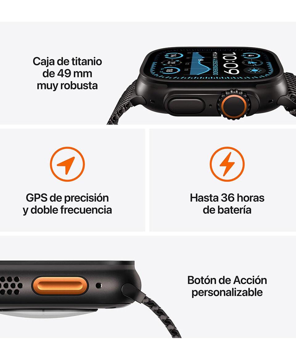 Apple Apple Watch Ultra 2 GPS + Cellular Caja De Titanio Natural De 49 Mm Correa Ocean Azul Marino