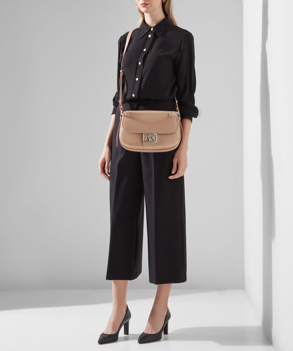 Armani Exchange Bolso Crossbody Liso Mujer