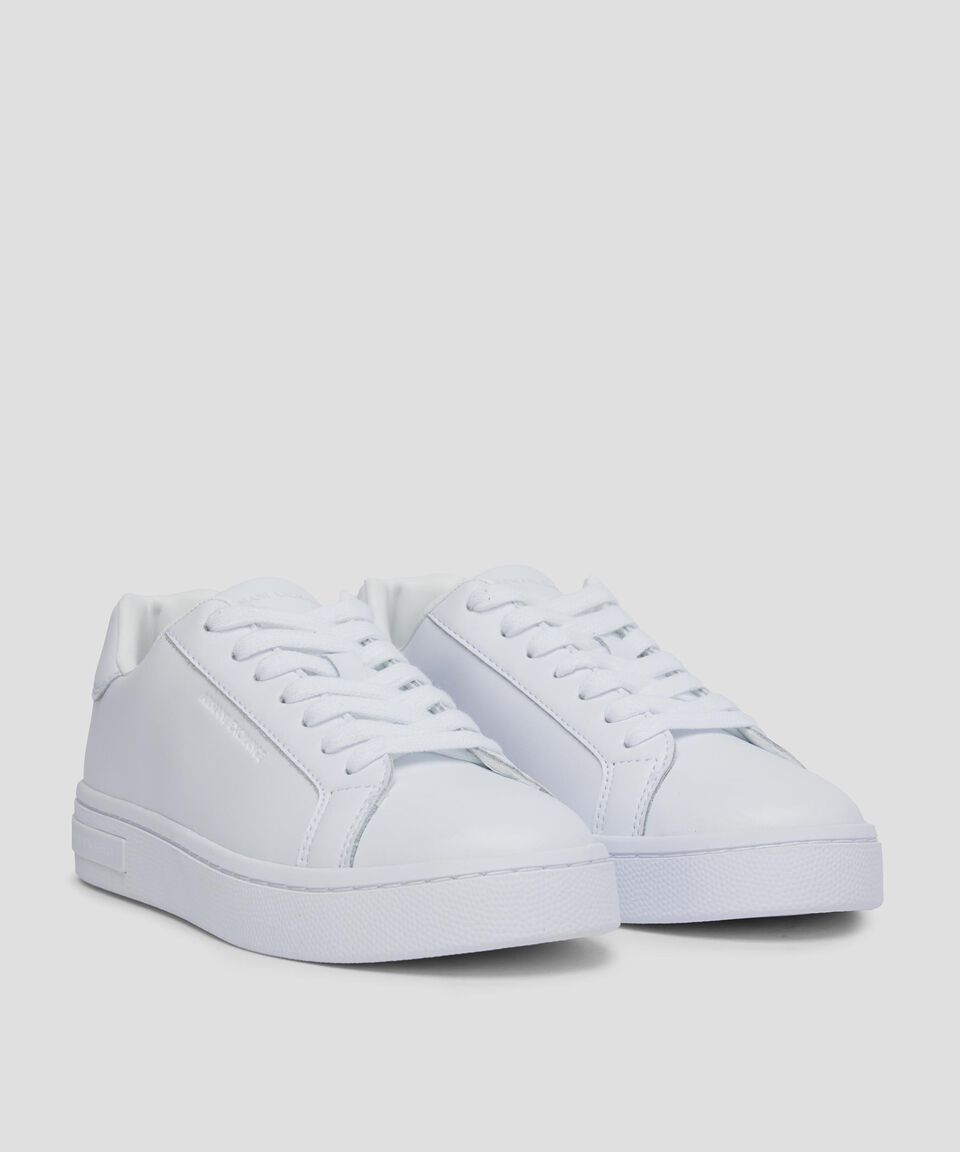 Armani Exchange Tenis Casuales Lisos En Piel Mujer