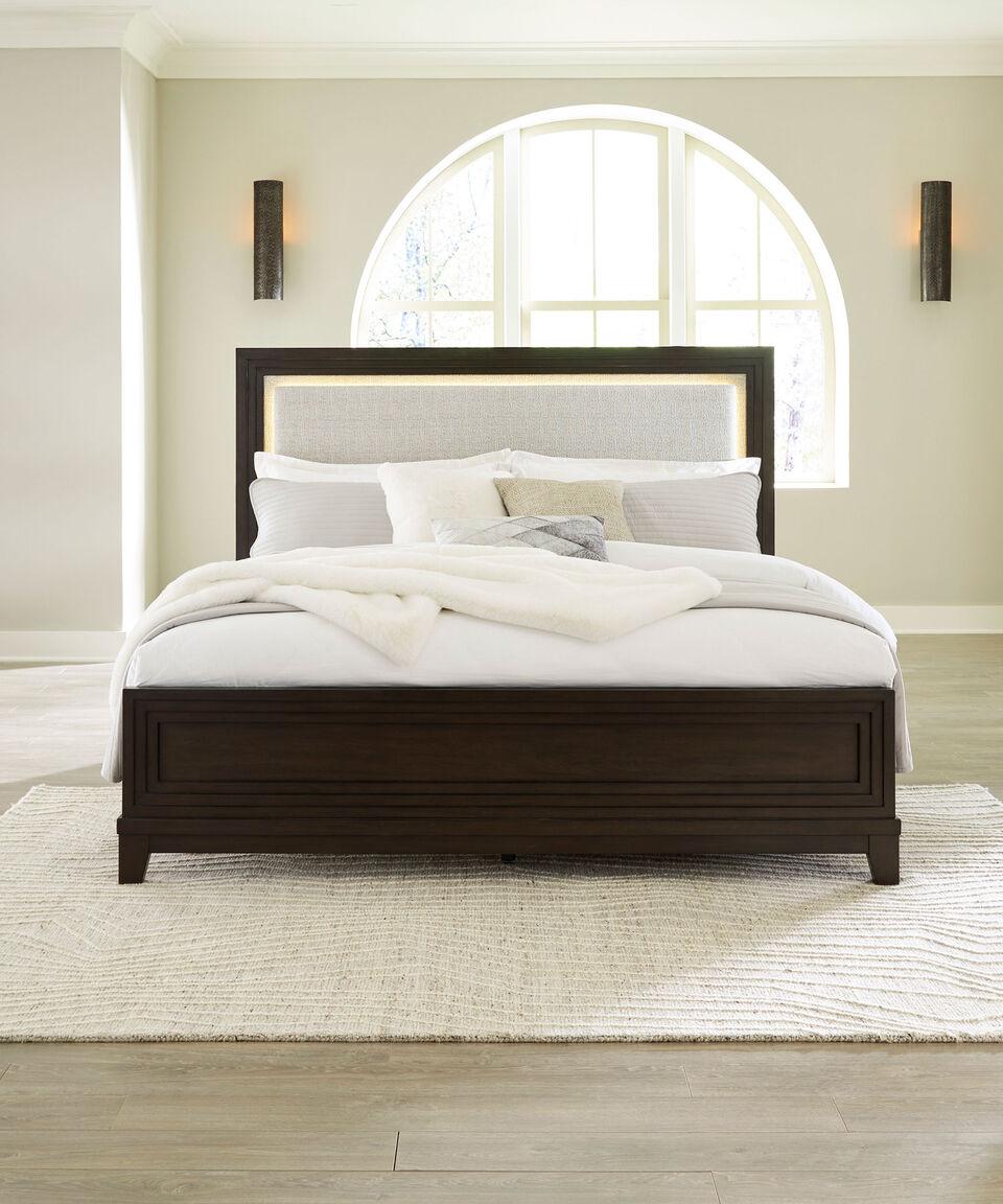 Ashley Cama Queen Size Narumi En Madera