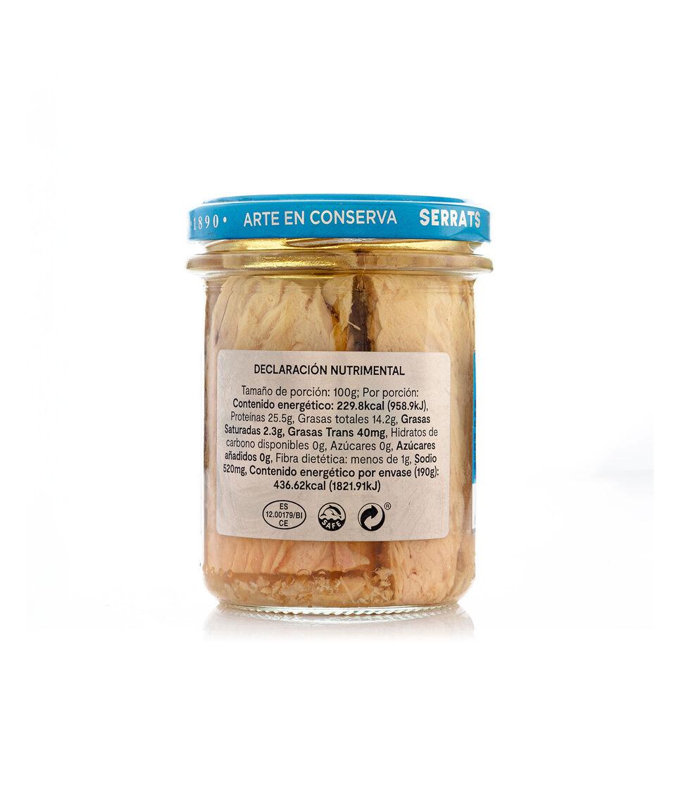 Serrats Atún Claro En Sólido En Aceite De Oliva 190 Gr