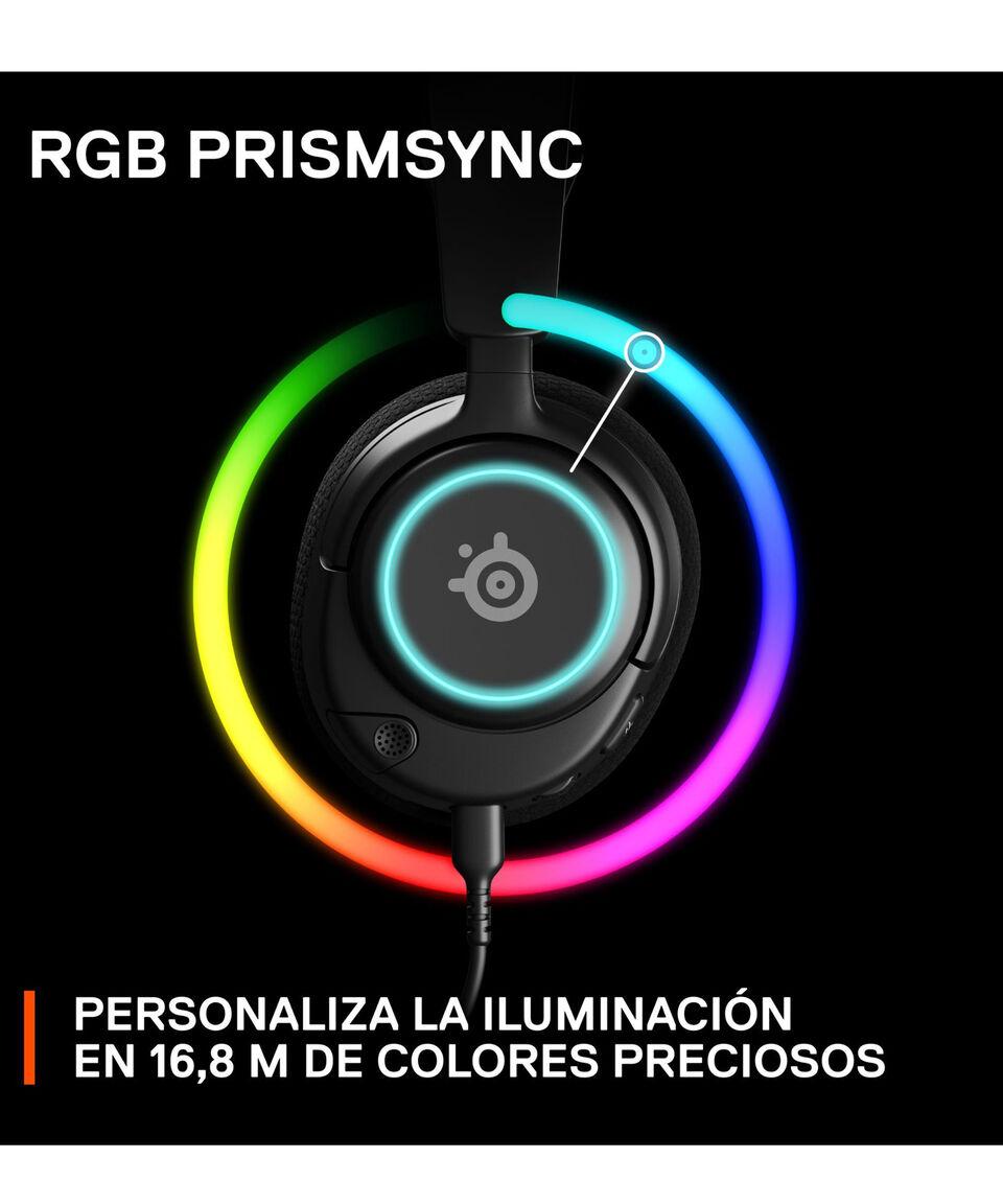 SteelSeries Audífonos Alámbricos Arctis Nova 3 Negro
