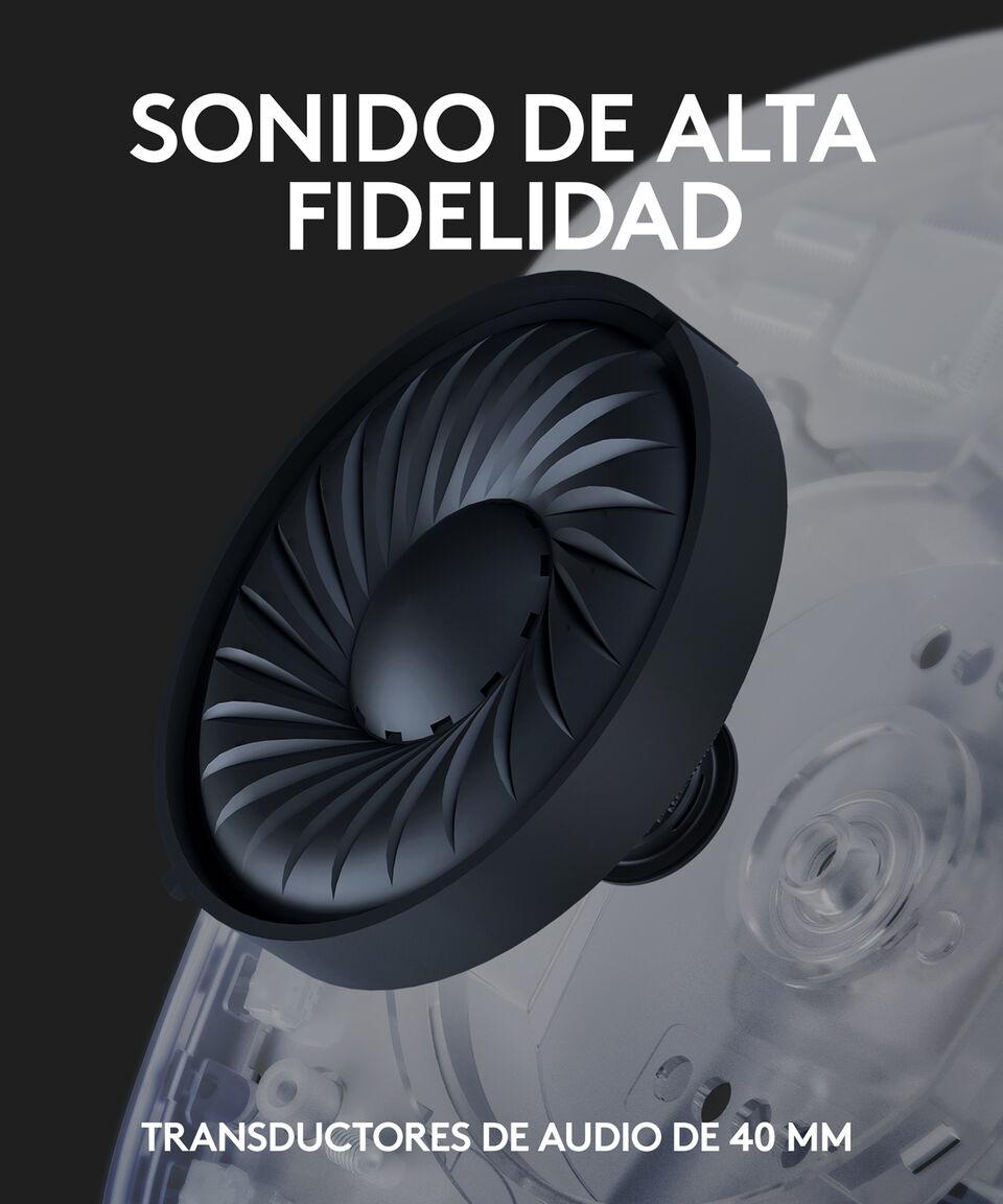 Logitech Audífonos Gaming Inalámbricos Bluetooth G435 Blanco