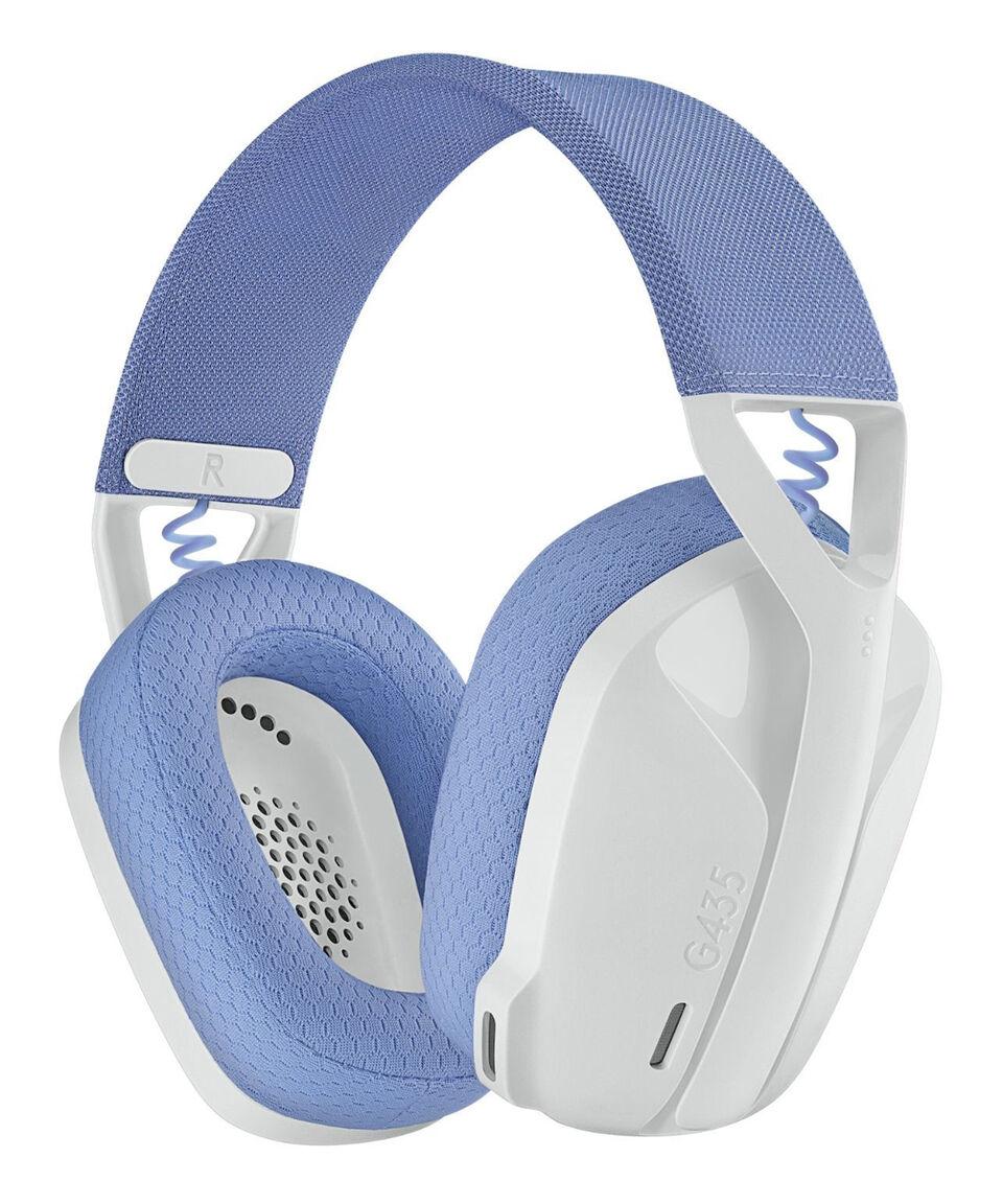 Logitech Audífonos Gaming Inalámbricos Bluetooth G435 Blanco
