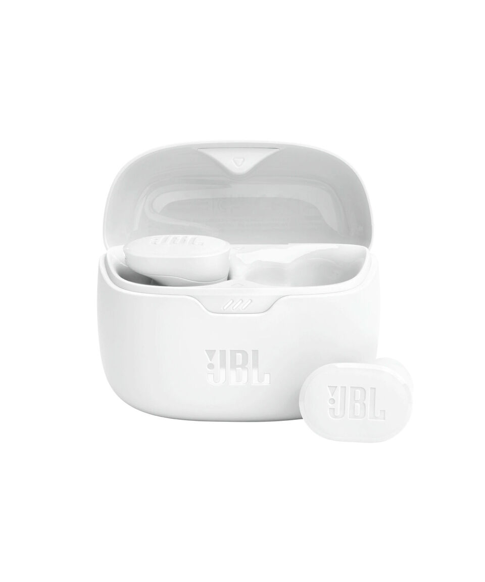 Jbl Audífonos Inalámbricos Bluetooth 5.3 Tune Buds True - Blanco