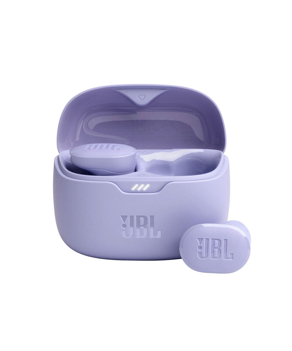 Jbl Audífonos Inalámbricos Bluetooth Tune Buds True Wireless Noise Cancelling Earbuds Púrpura