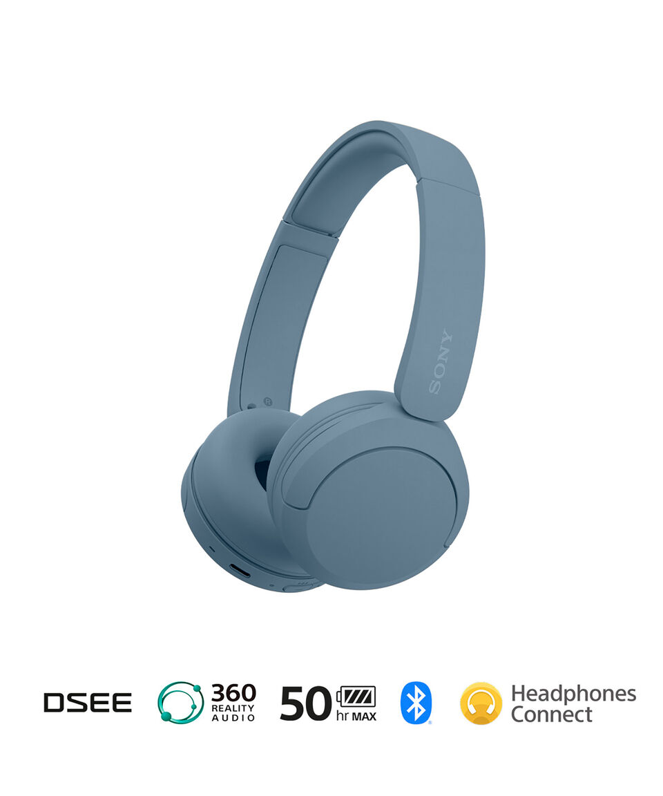 Sony Audífonos Inalámbricos Bluetooth WH-CH520 Azules