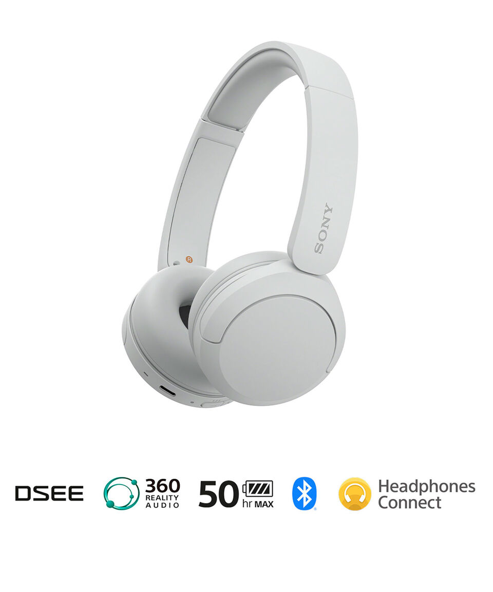 Sony Audífonos Inalámbricos Bluetooth WH CH520 Blancos