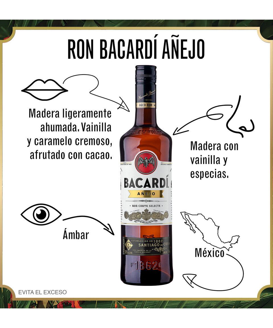 Bacardí Ron Bacardí Añejo 750 Ml
