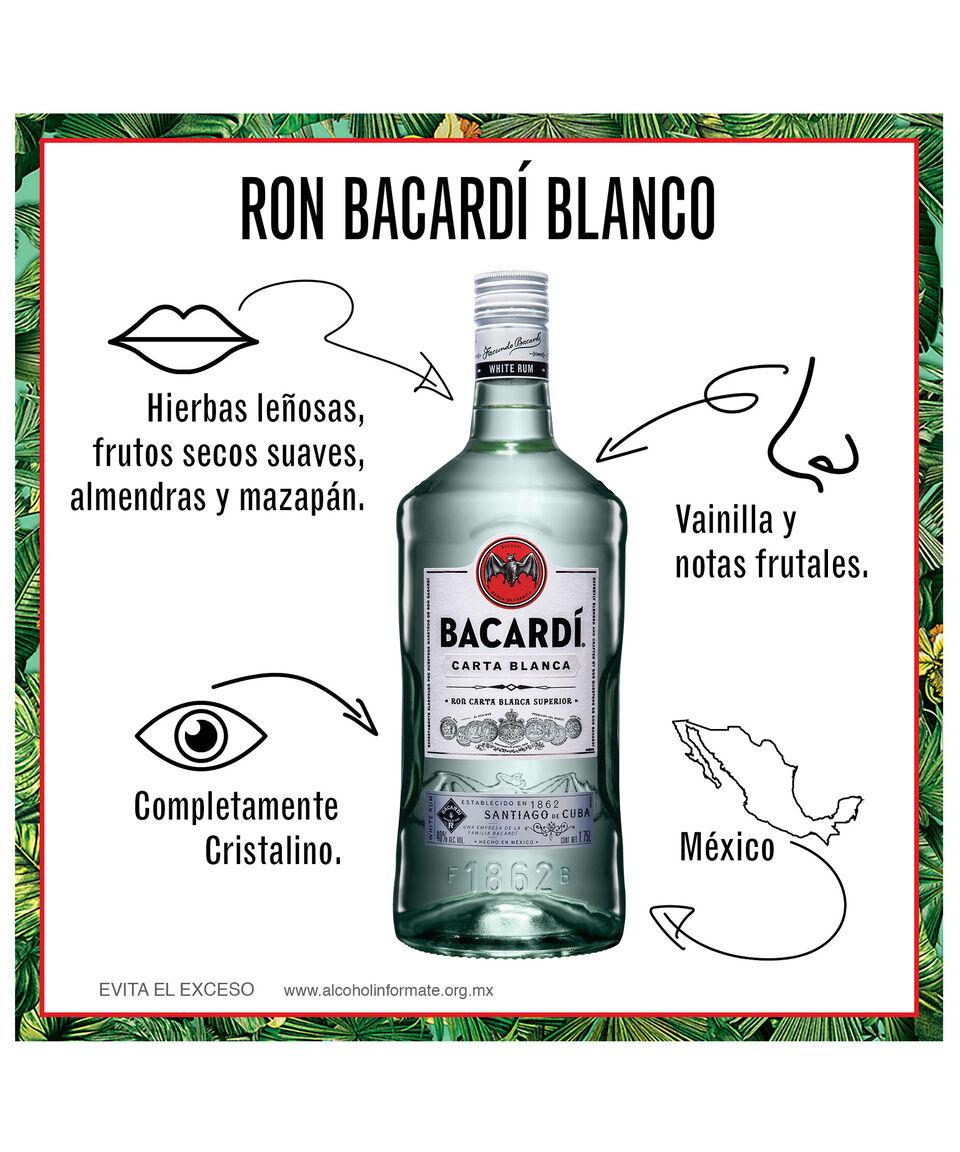 Bacardí Ron Blanco Bacardí Carta Blanca 1750 Ml