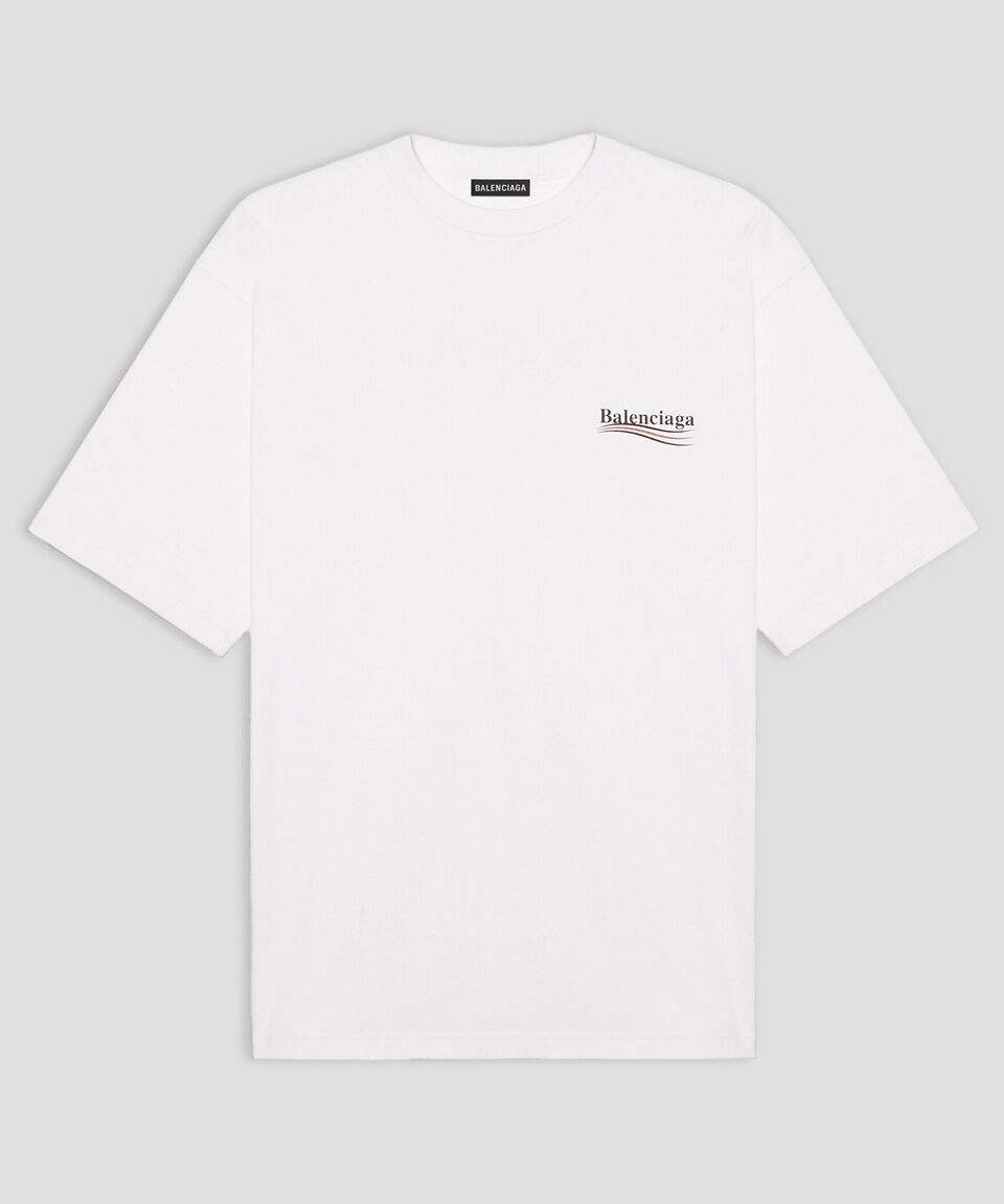 Balenciaga Playera Political Campaign Mujer
