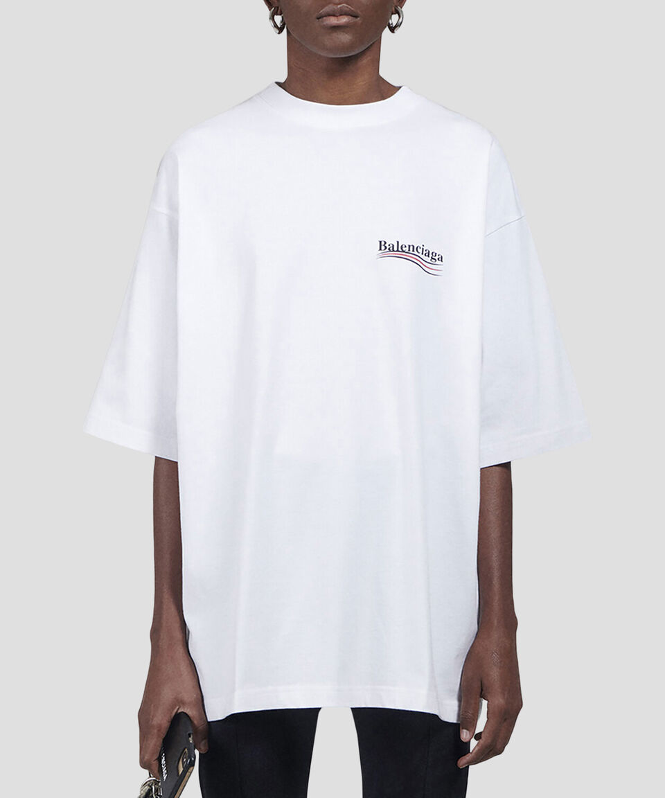 Balenciaga Playera Political Campaign Mujer