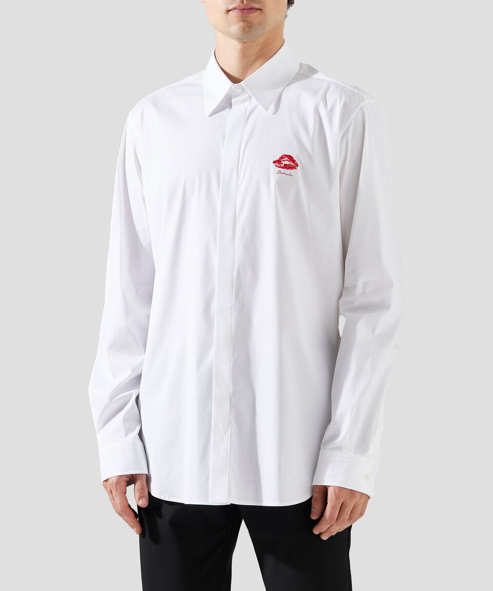 Balmain Camisa de vestir con manga larga Hombre