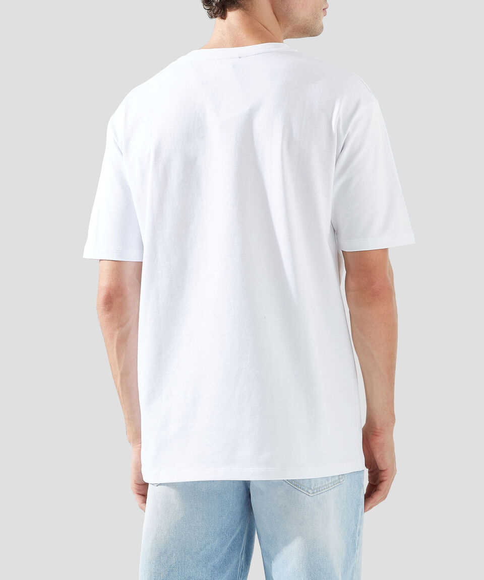 Balmain Playera Cuello Redondo Manga Corta Hombre