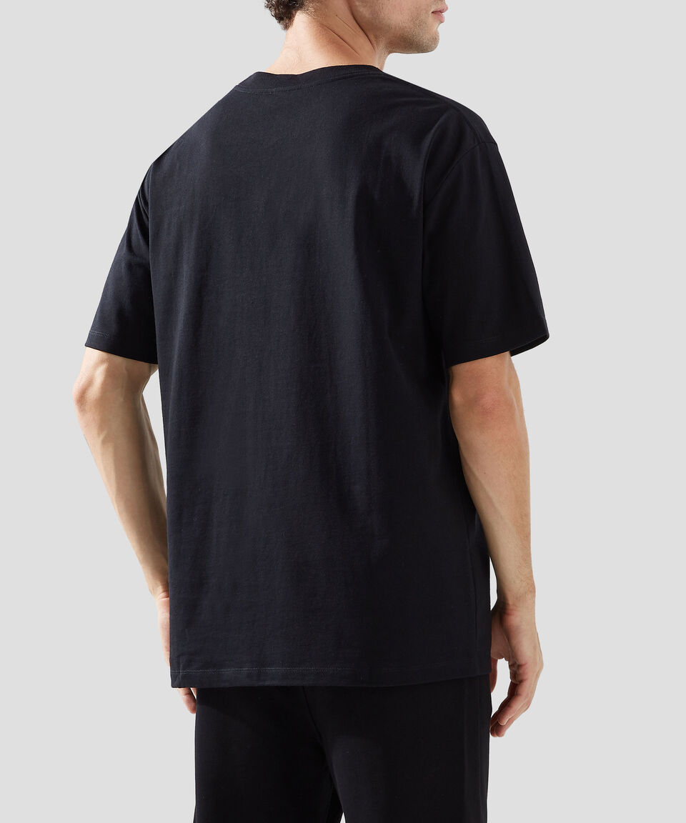 Balmain Playera Cuello Redondo Manga Corta Hombre