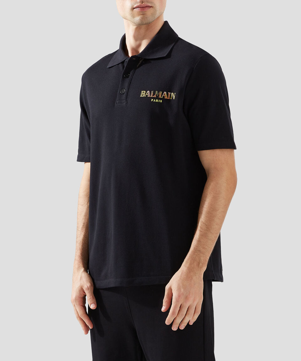 Balmain Playera tipo polo manga corta Hombre