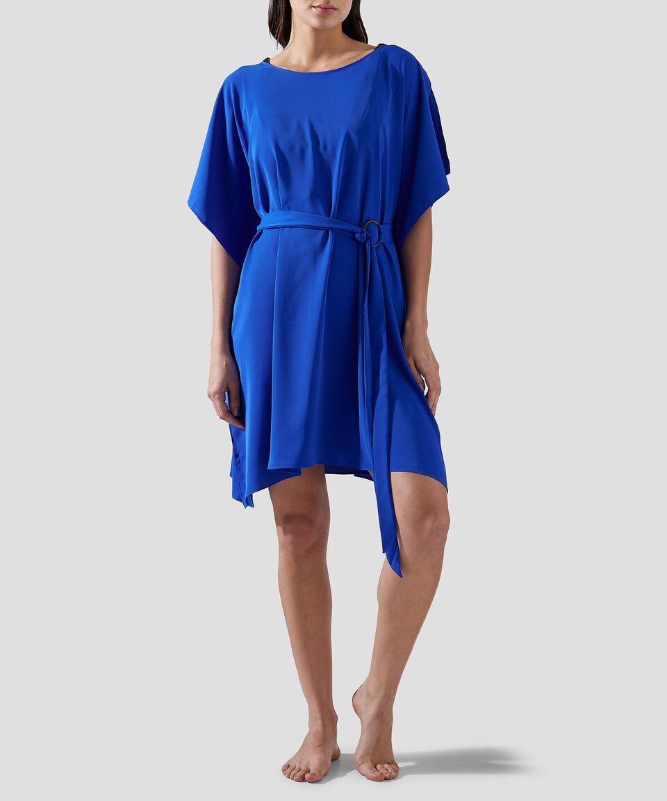 Barocco Kaftan liso con manga corta Mujer