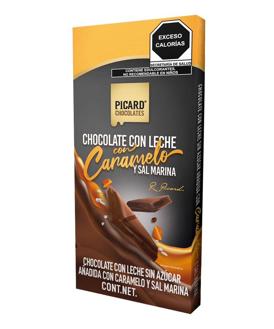Picard Barra de Chocolate con leche caramelo y sal 100 g