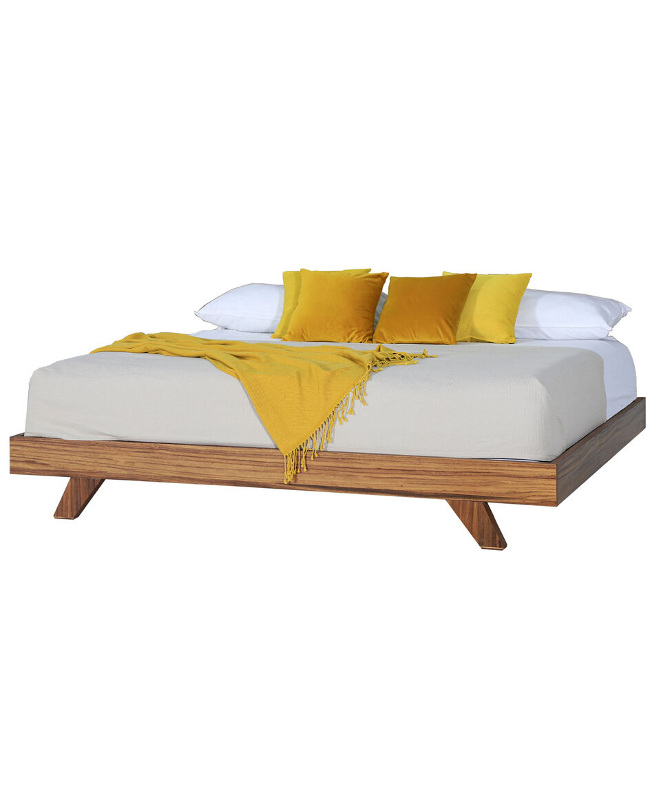 Del Toro Mu Base De Cama Queen Size Caribe En Fibras De Madera