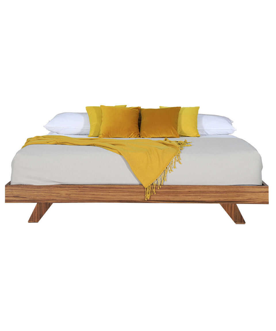 Del Toro Mu Base de cama Queen Size Caribe en fibras de madera