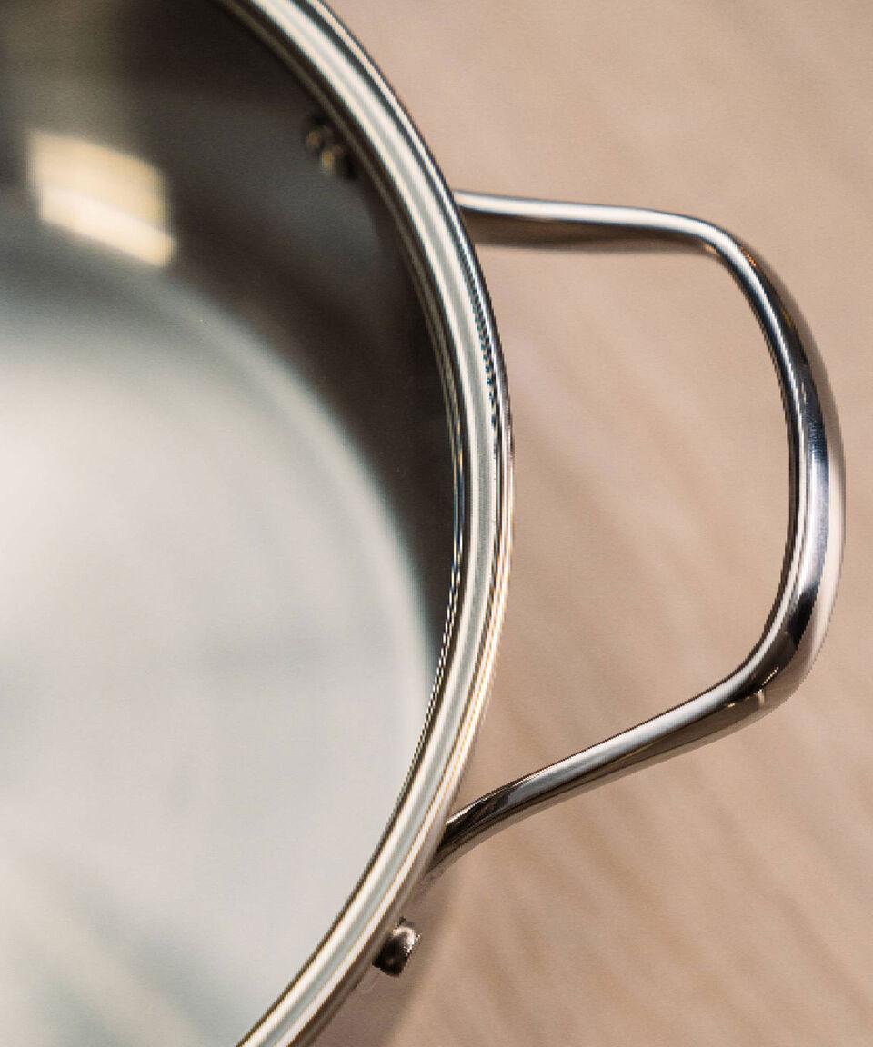 T-fal Batería De Cocina En Acero Inoxidable Cook Eat 7 Piezas