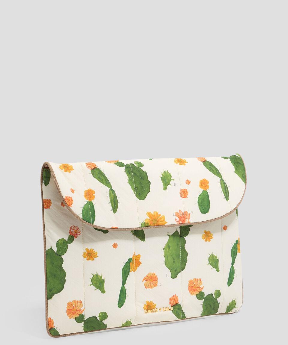 Bimba y Lola Funda portátil 13 5" nylon Cactus