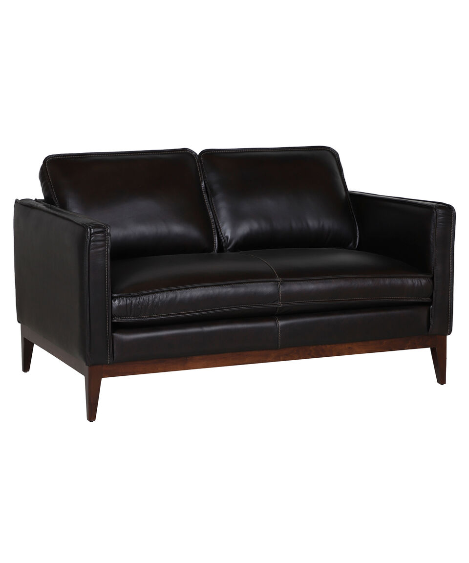Boal Love Seat En Piel Franz Chocolate