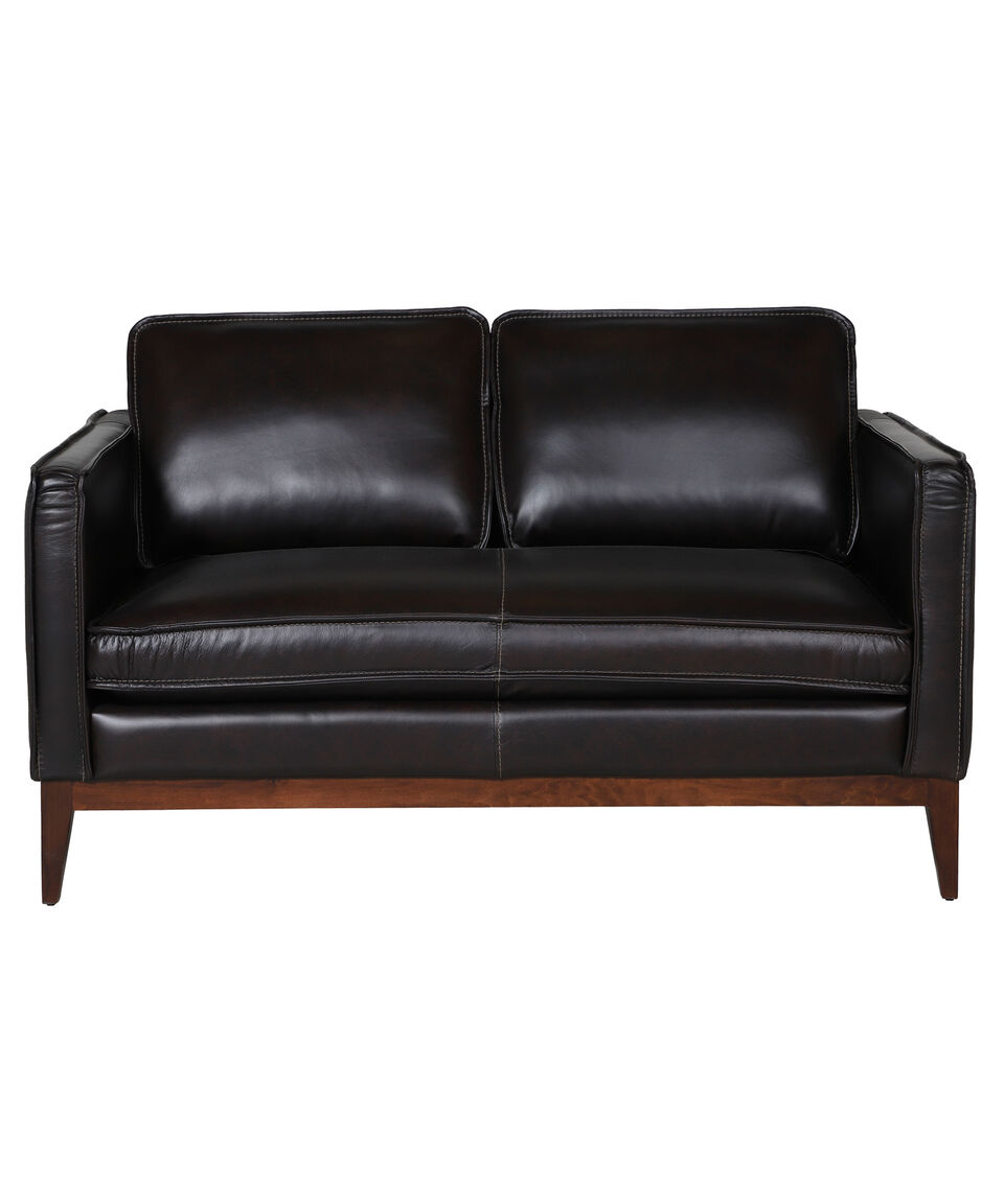 Boal Love Seat en piel Franz Chocolate