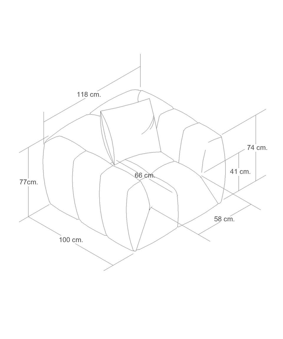 Boal Sillón Cecio Azul