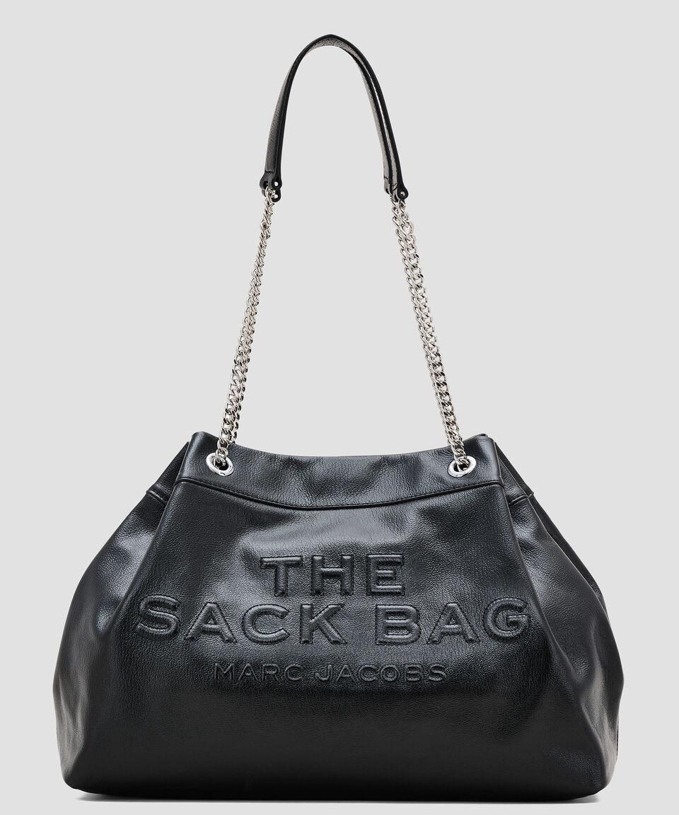 Marc Jacobs Bolsa Bucket negra en piel The Large Chain Mujer