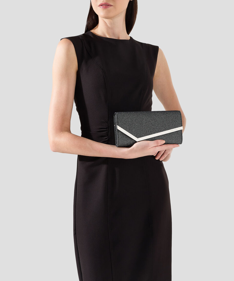 Jimmy Choo Bolsa Crossbody Emmie Glitter Cosmo Mujer