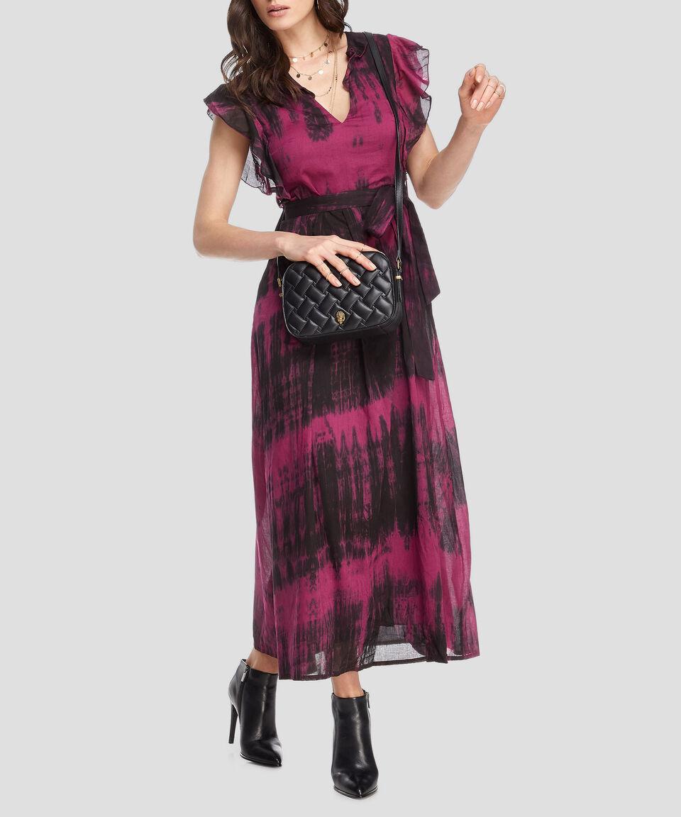 Kurt Geiger Bolsa Crossbody Kensington En Piel Negra Acolchada Mujer