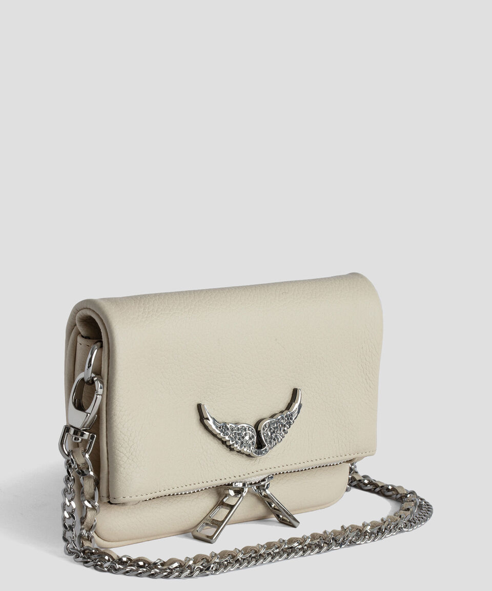 Zadig & Voltaire Bolsa Crossbody Rock Nano Swing Your Wings En Piel Mujer