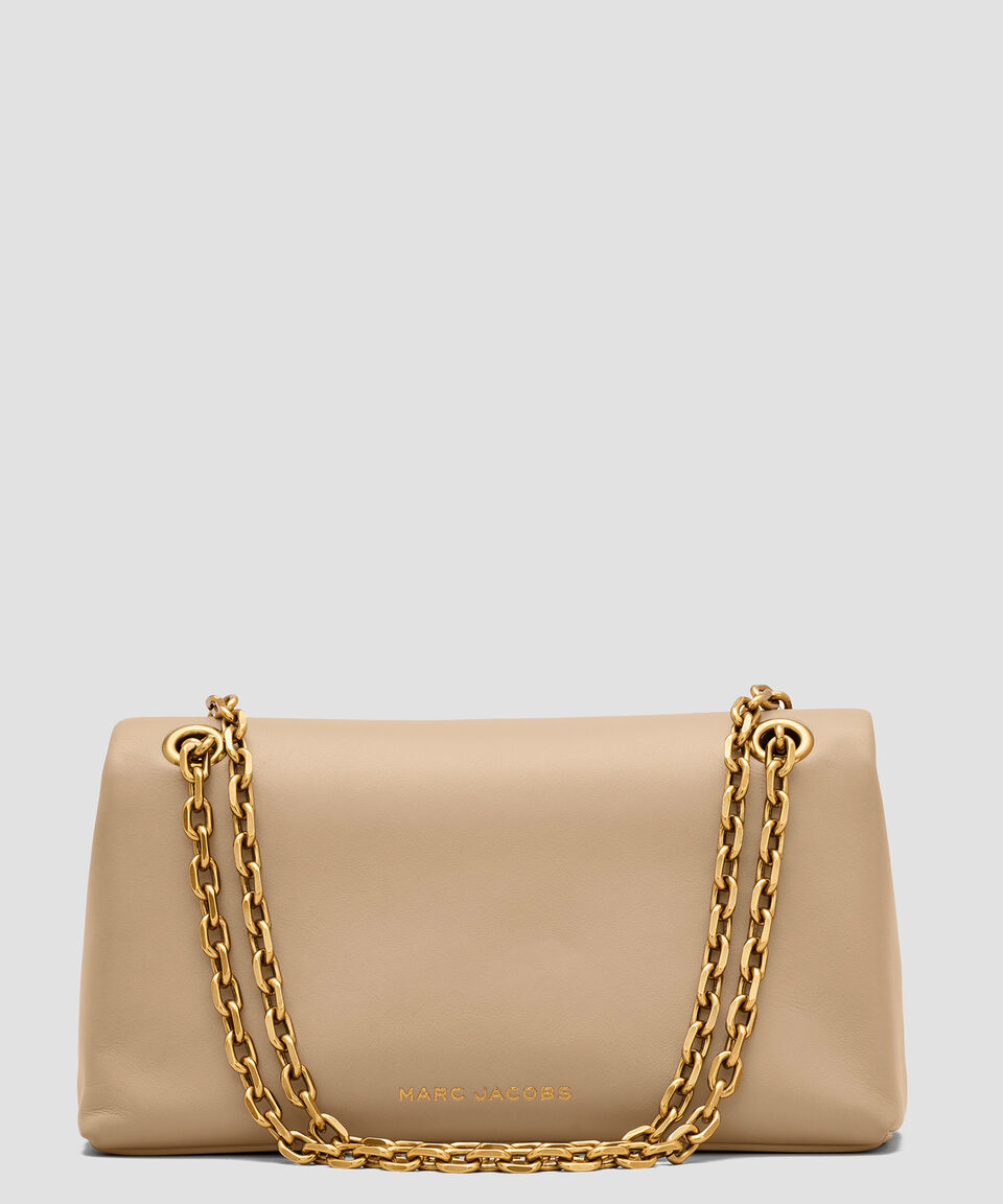 Marc Jacobs Bolsa Crossbody Tipo Cartera Camel En Piel The Dual Chain Mujer