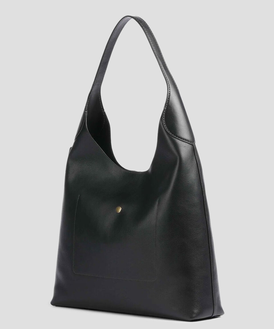 Coach Bolsa Shoulder Negro En Piel Brooklyn 39 Mujer