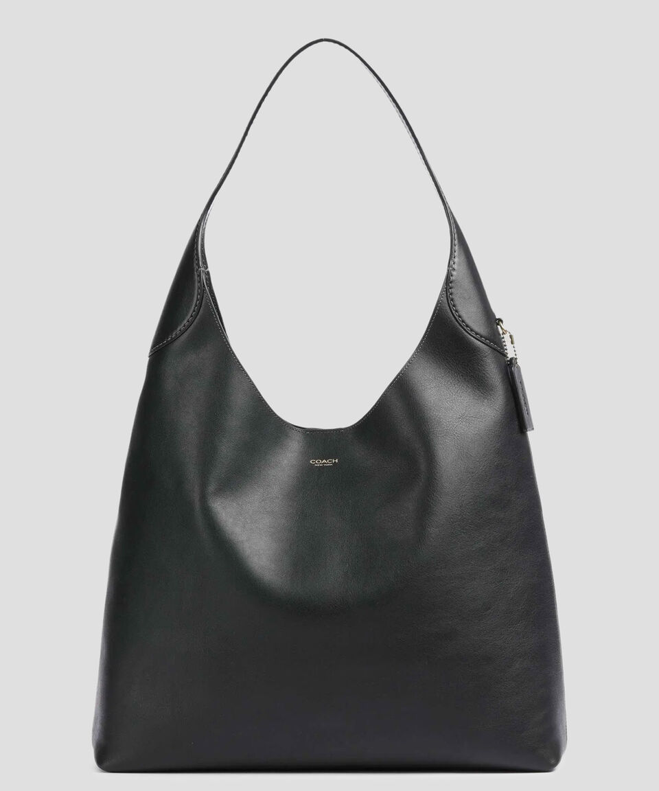 Coach Bolsa shoulder negro en piel Brooklyn 39 Mujer