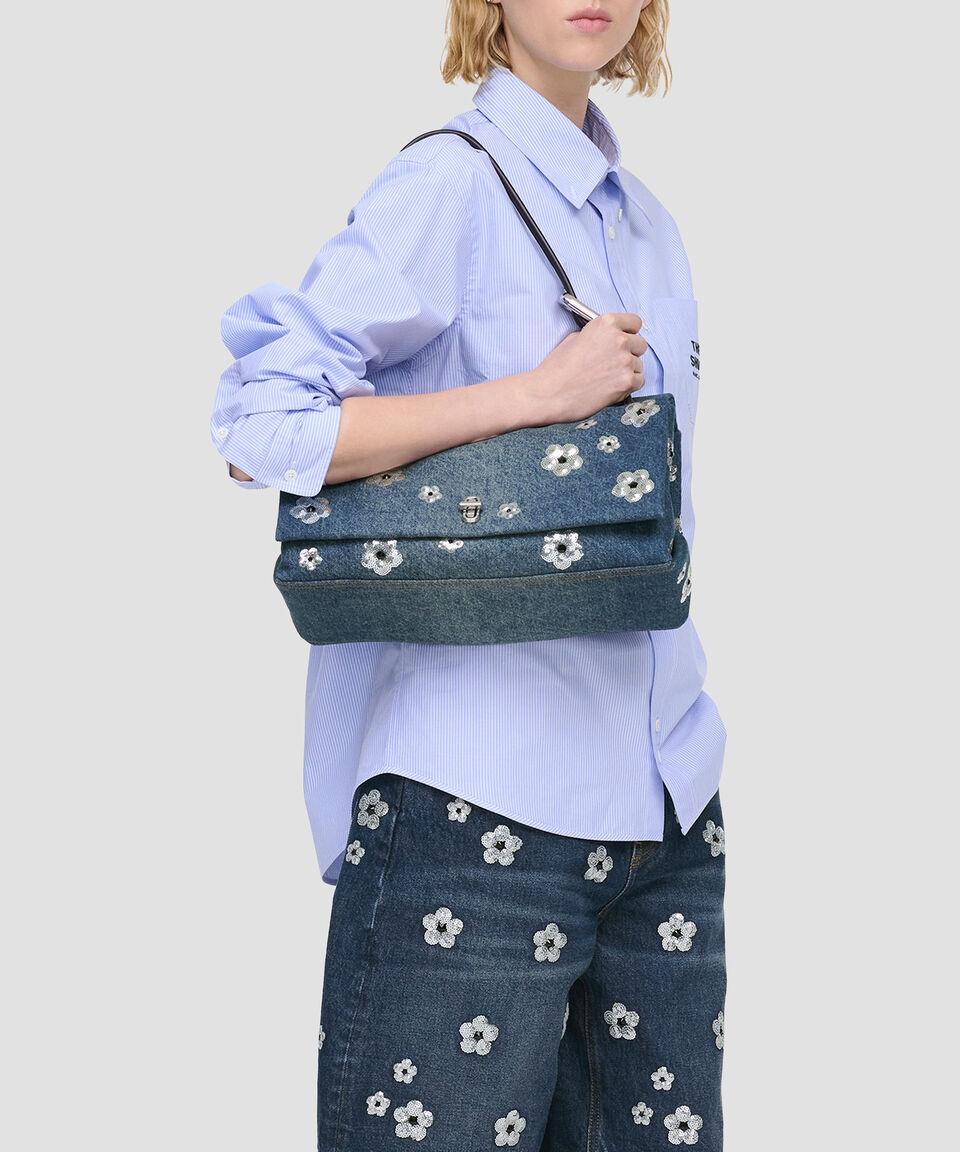 Marc Jacobs Bolsa Shouler The Large Sequin Daisy Mujer