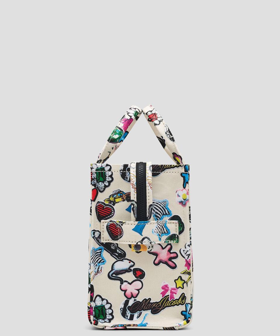 Marc Jacobs Bolsa Tote Multicolor The Sticker Canvas Mujer