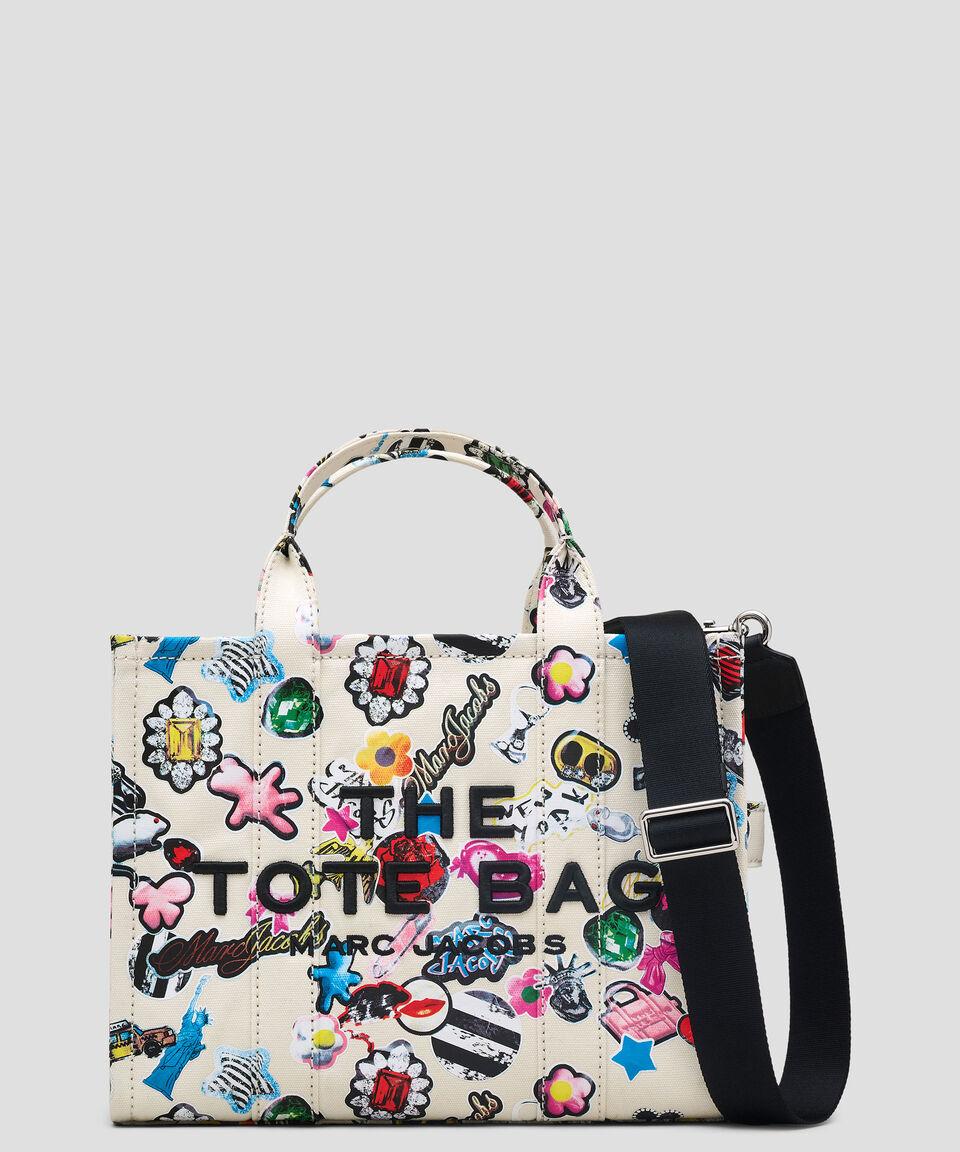 Marc Jacobs Bolsa tote multicolor The Sticker Canvas Mujer