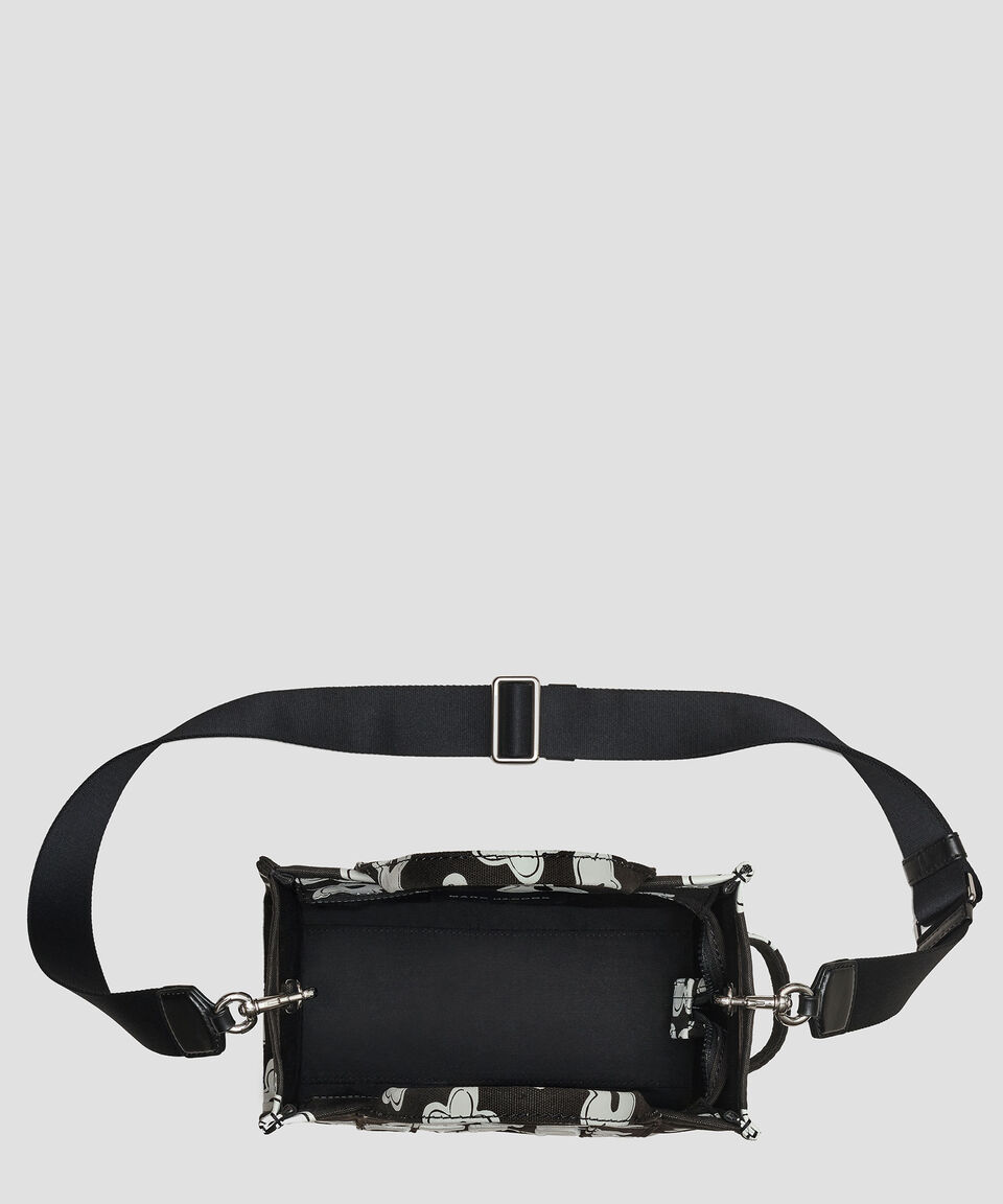 Marc Jacobs Bolsa Tote Negra The Small Daysi Estampada Mujer