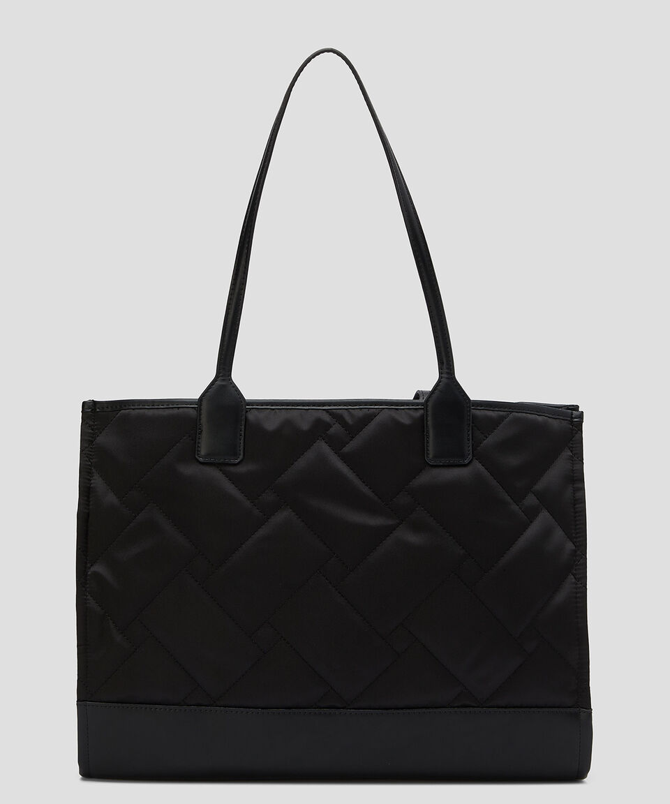 Kurt Geiger Bolsa Tote Recycled Negra Capitonada Mujer
