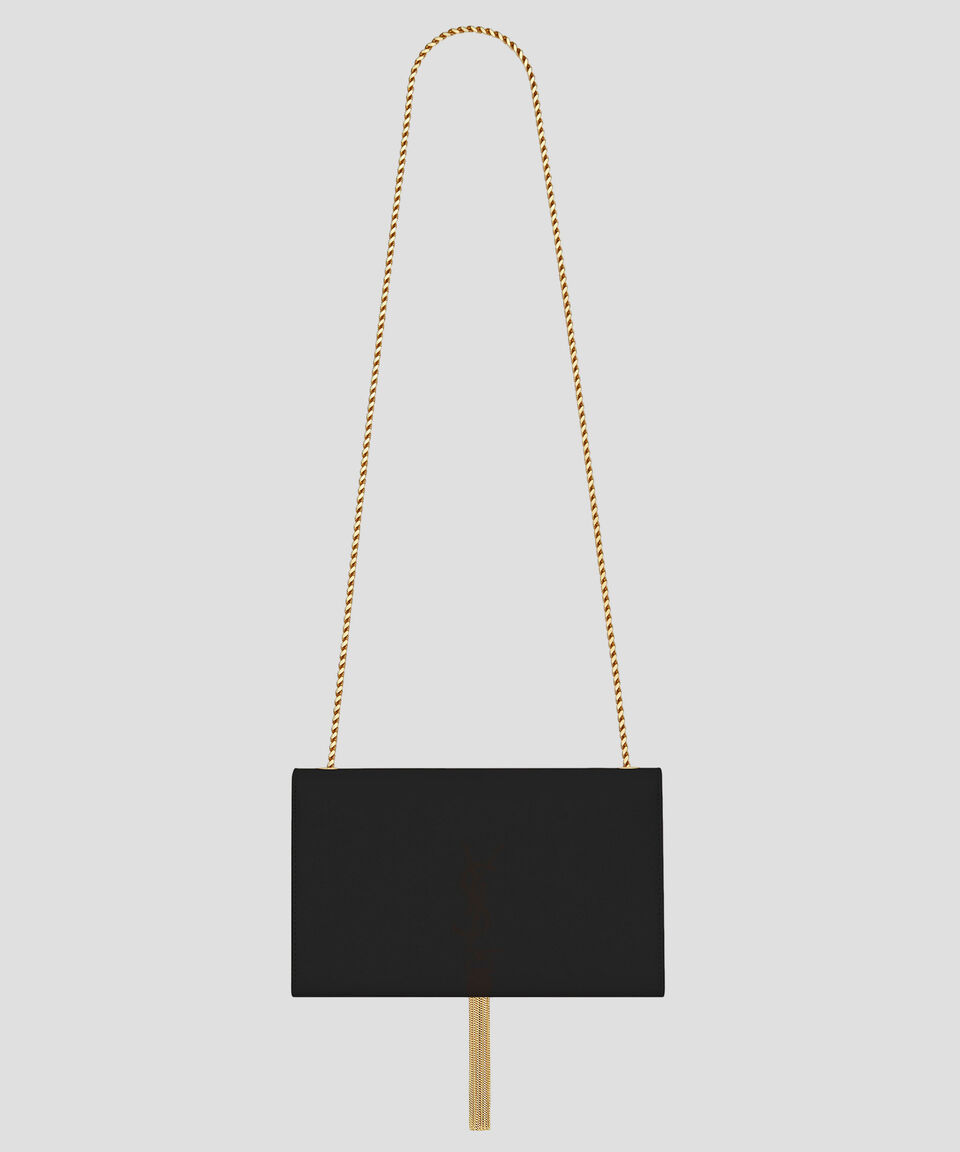 Saint Laurent Paris Bolso Crossbody Kate En Piel Negro Mujer