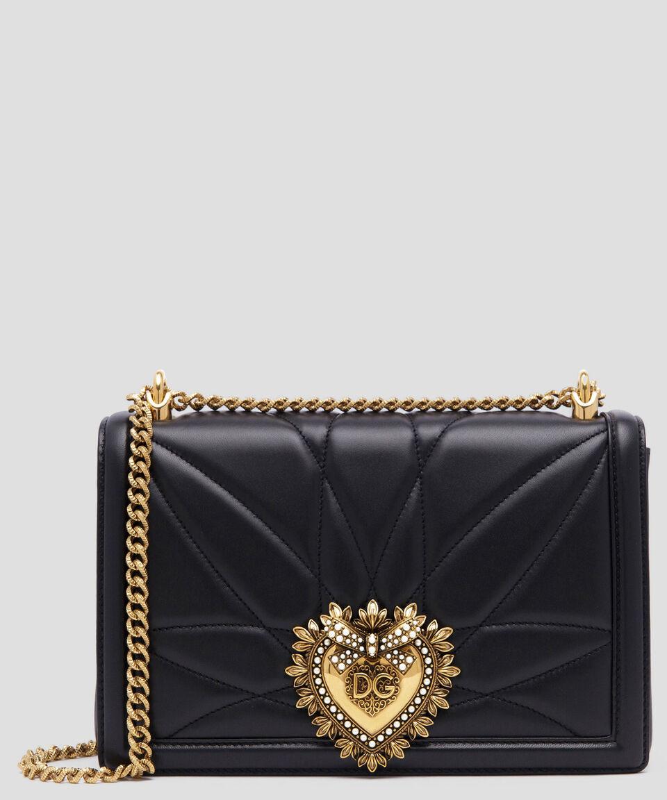 DOLCE & GABBANA Bolso grande Devotion en piel de napa acolchada